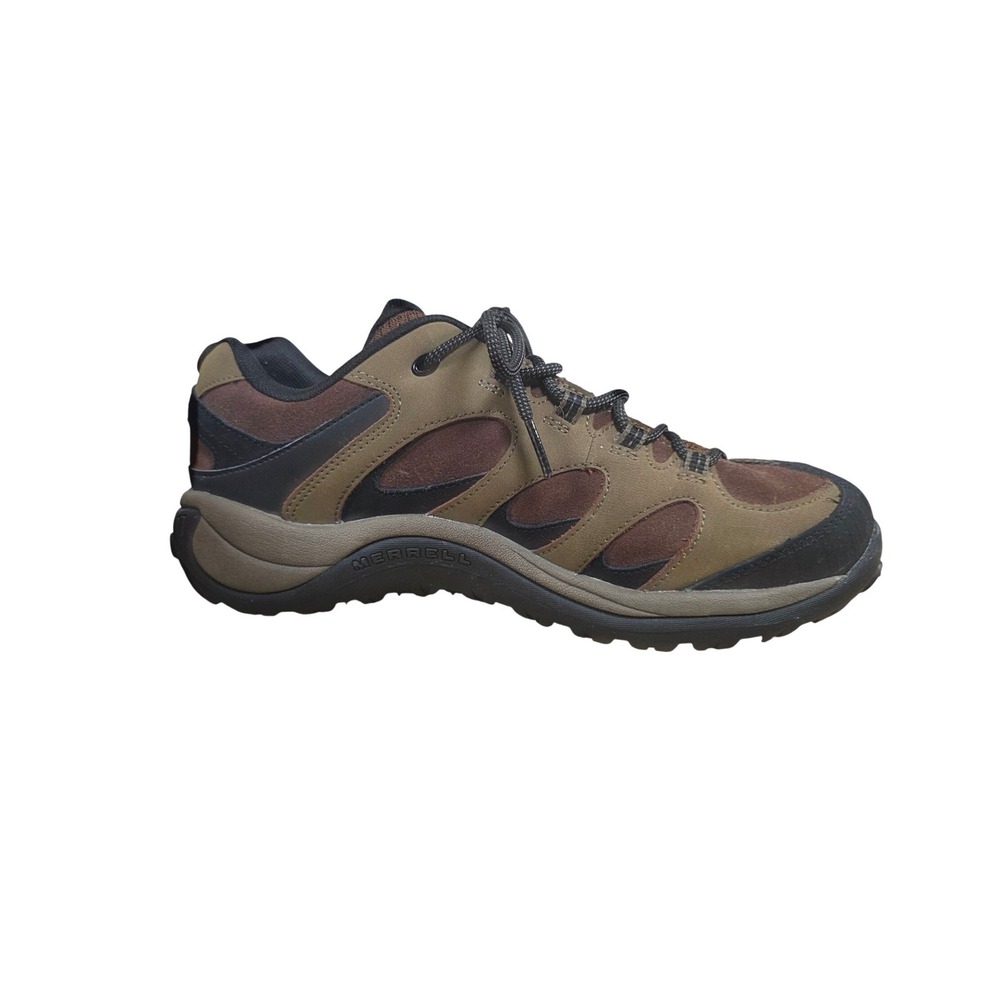 Merrell Moab J77265W Shoes Mens Size 8W Brown Suede Trail Hiking Sneakers